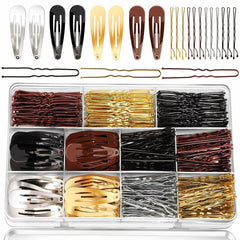 YGDZ Bobby Pins Set with 120 pins for secure, all-day hold.