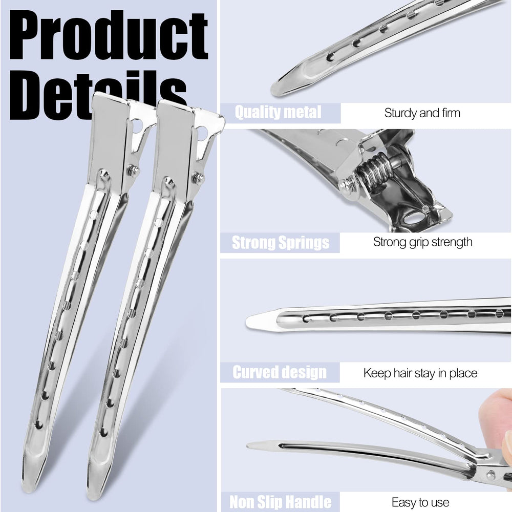 YGDZ clips for salon use securely hold hair during coloring