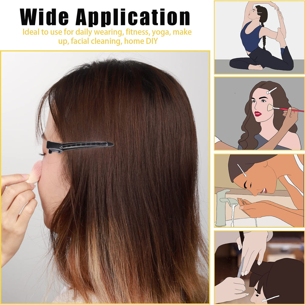 YGDZ clip keeps rollers in place during styling.