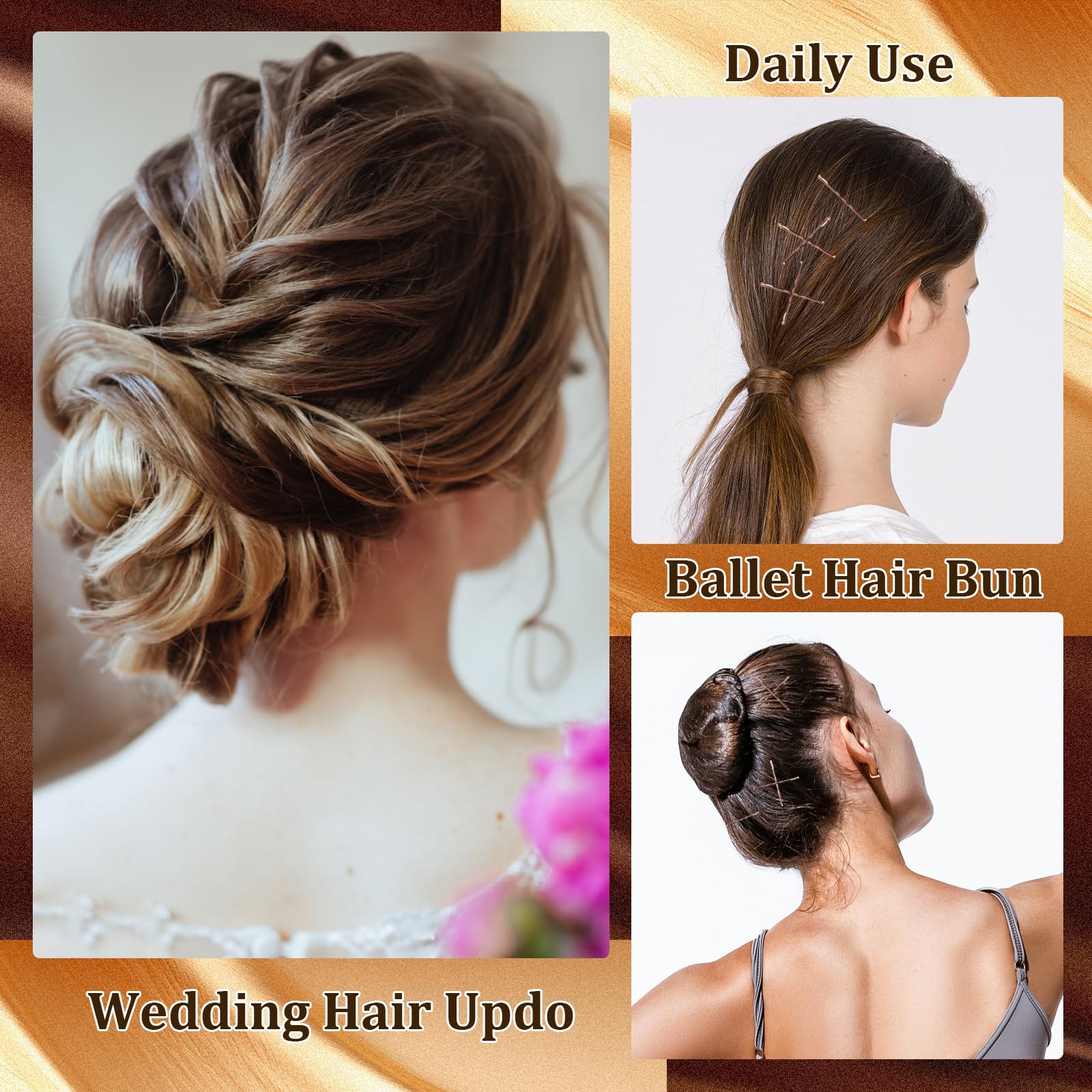 YGQQOY Dance Hair Accessories Kit: Compact travel set for on-the-go rehearsals.