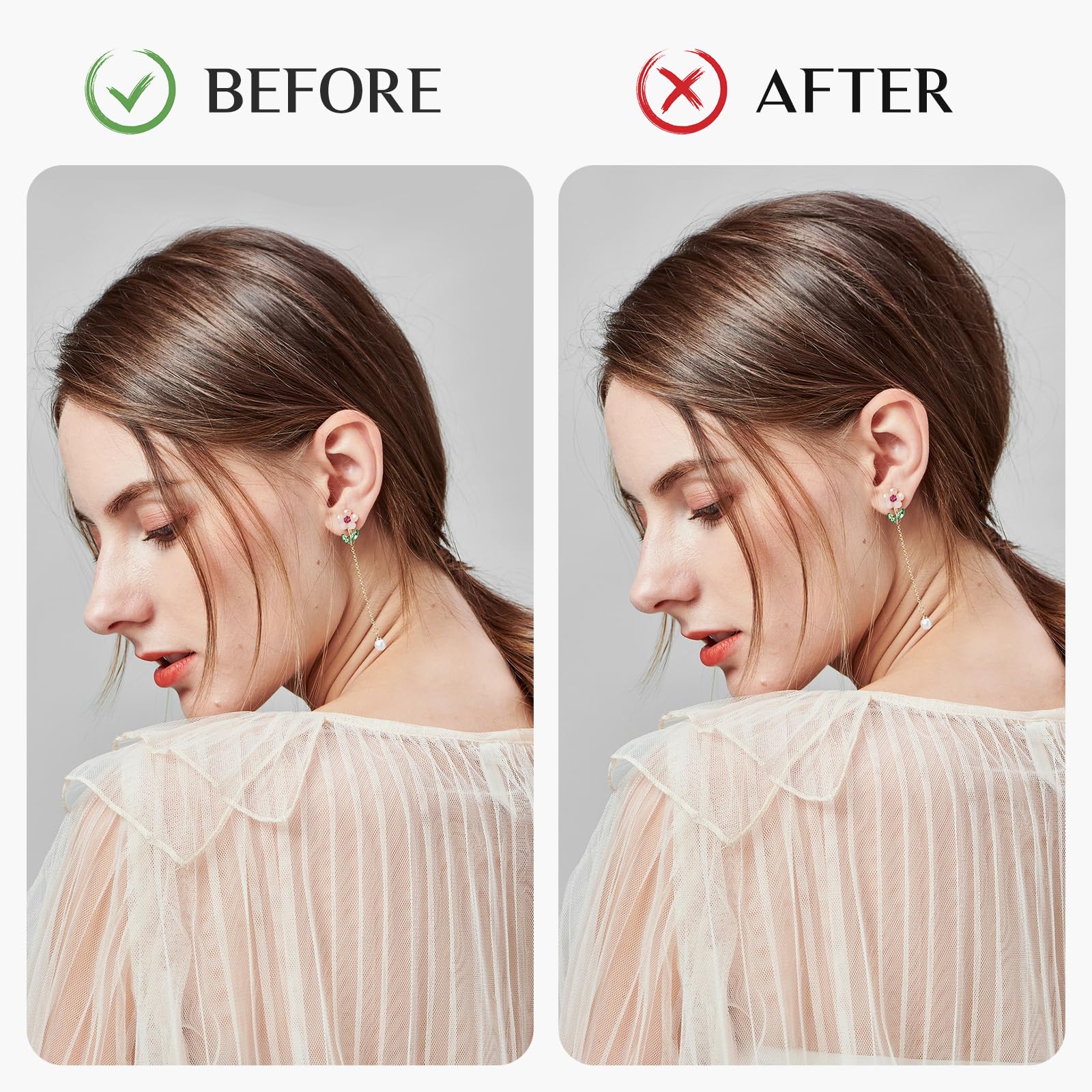 YGQQOY esponja de pelo para recogidos, crea volumen y estructura