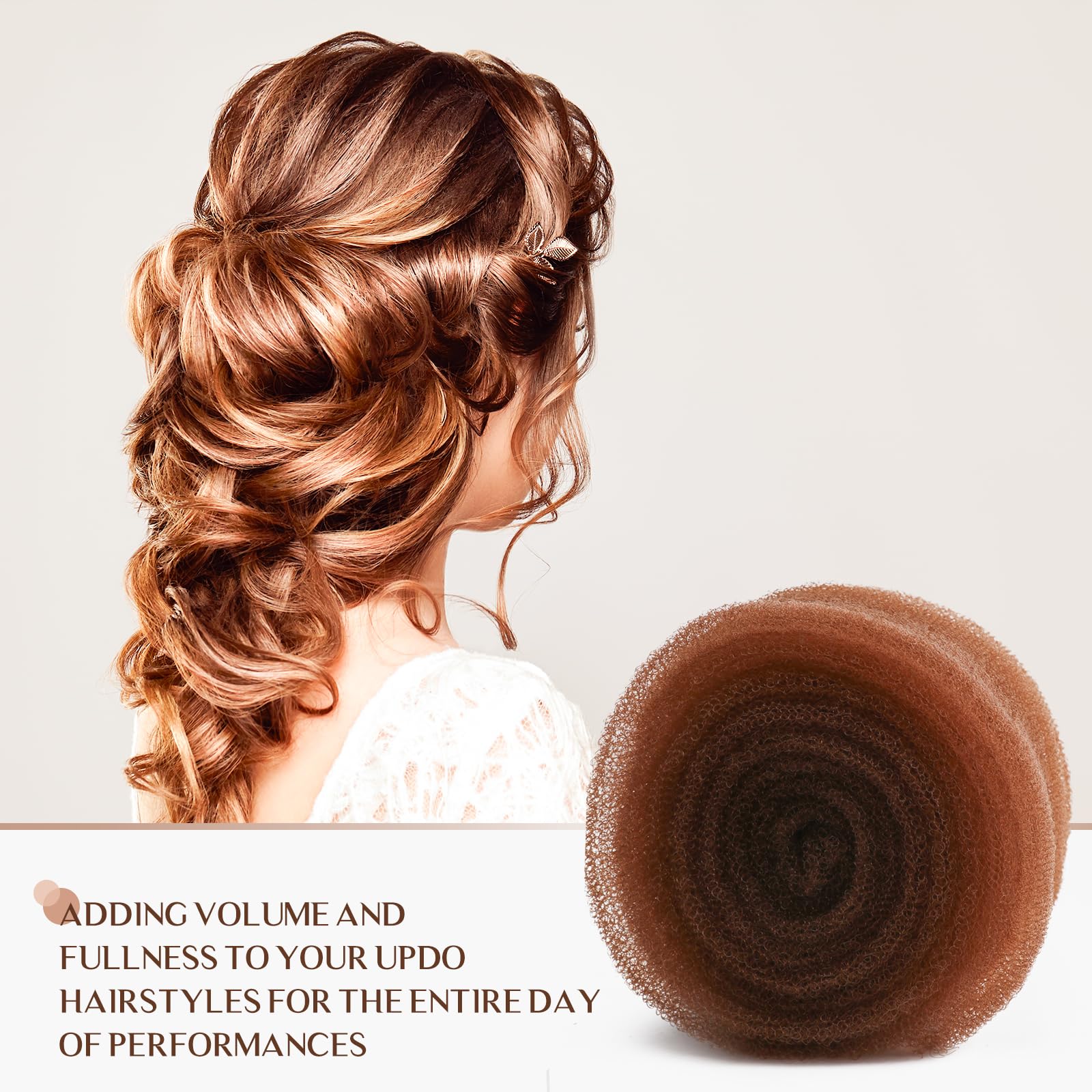 YGQQOY pin forma-U; ofrece sujeción estable para recogidos.