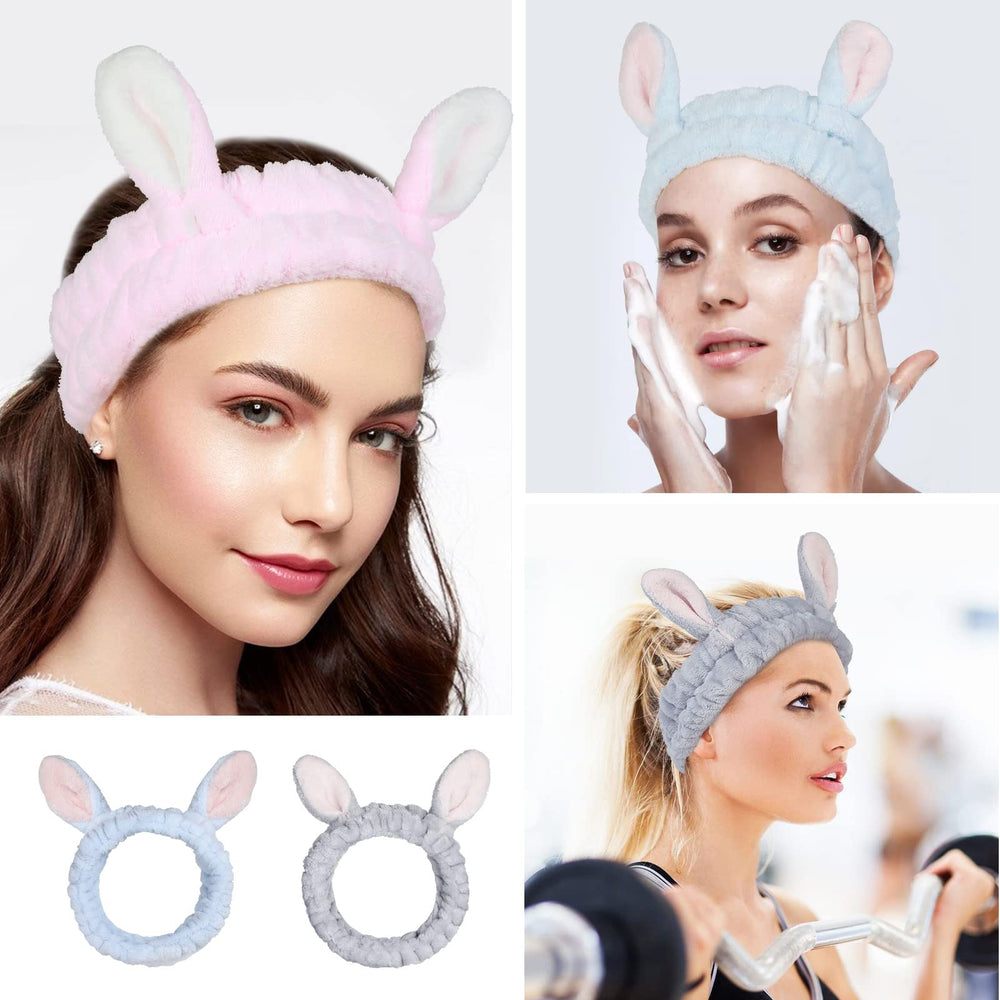 Ygreato cinta para cabello con orejas de conejo, diseño divertido.