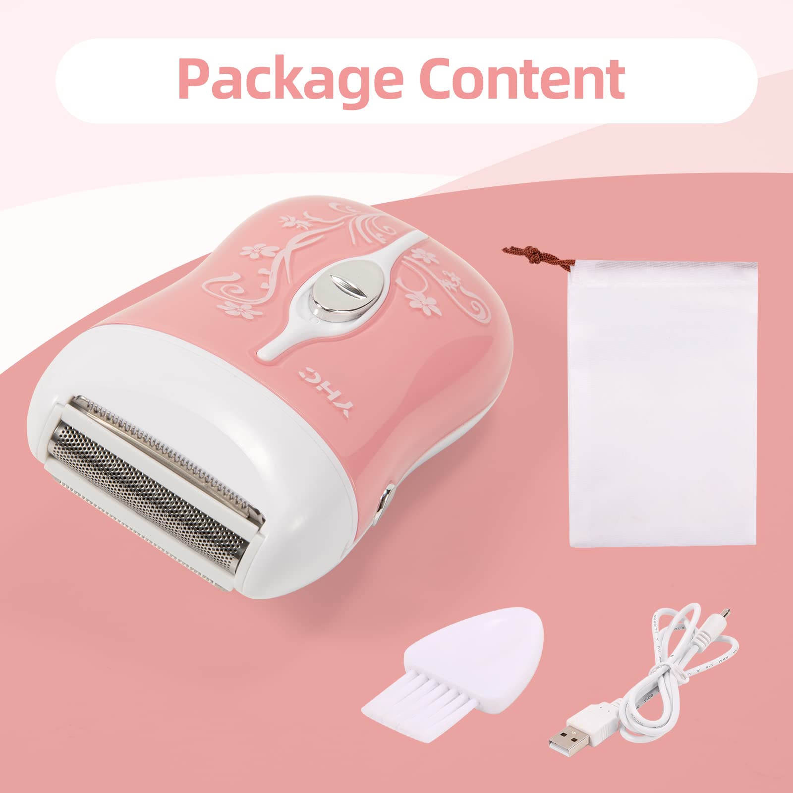 YHC travel storage bag keeps razor and accessories organized.