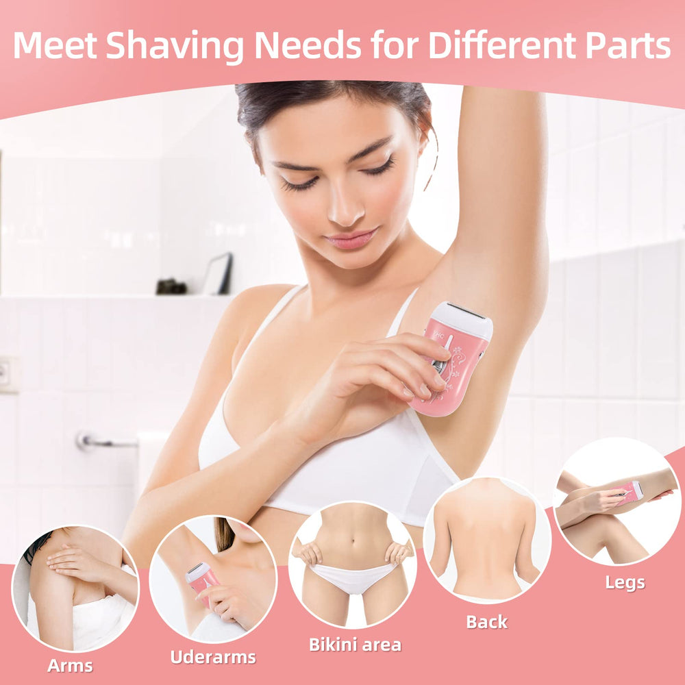 YHC razor used on legs for a smooth finish.