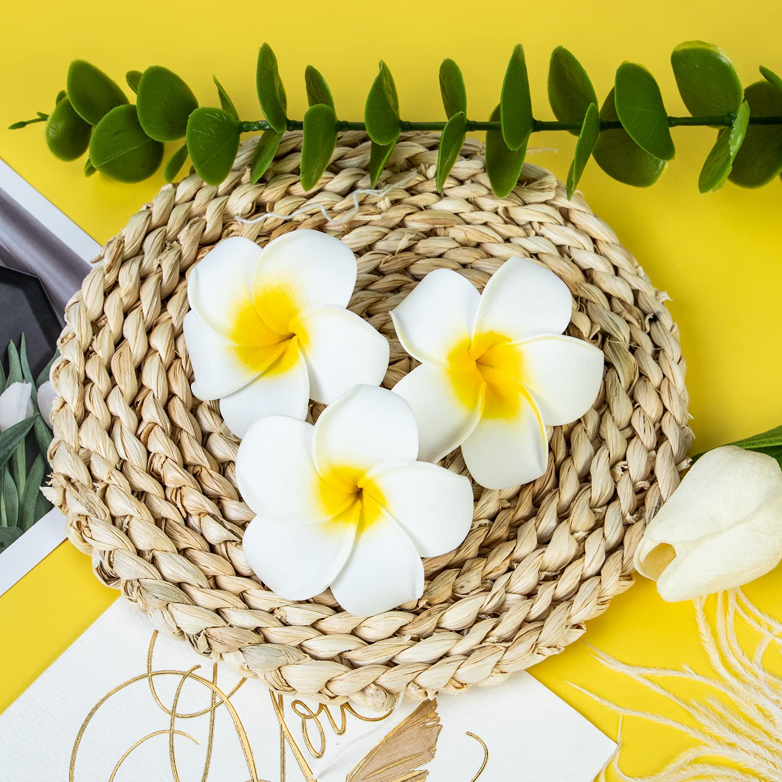 Conjunto de 24 clips: cómo crear guirnalda de flores con YHmall.