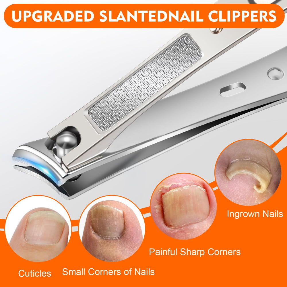 YHOVID long-handle clippers provide easy leverage for hard nails