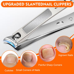 YHOVID long-handle clippers provide easy leverage for hard nails