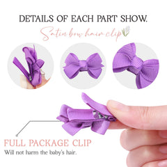 YHXX YLEN color palette bows—vibrant 20-color set for easy outfit matching