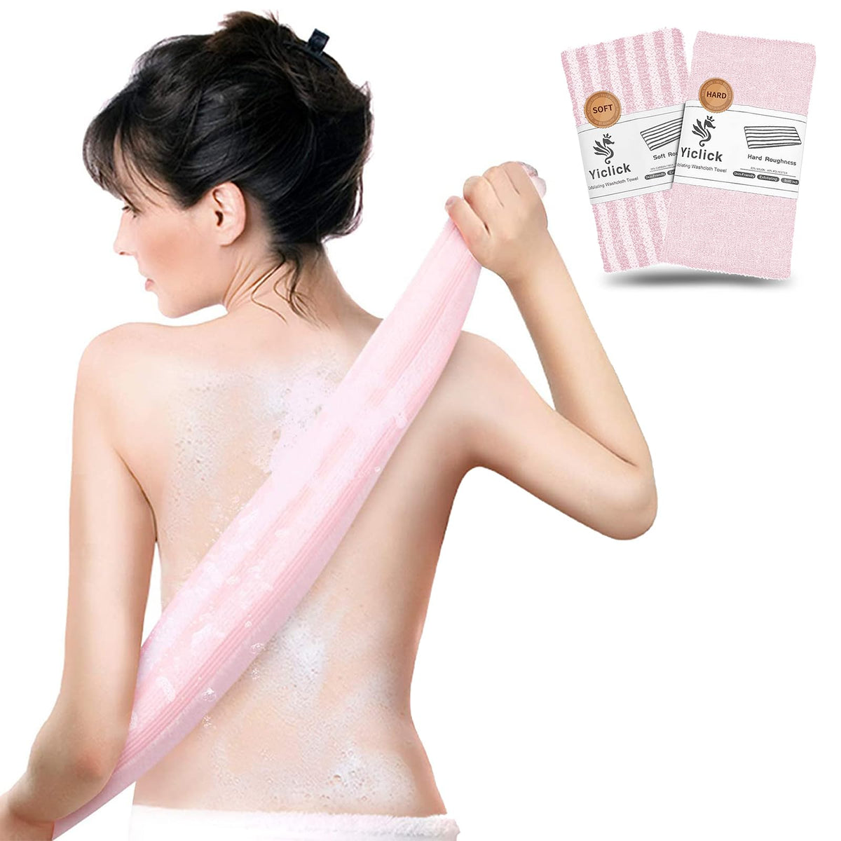 Yiclick exfoliante corporal espumador: exfolia la piel y deja una sensación suave
