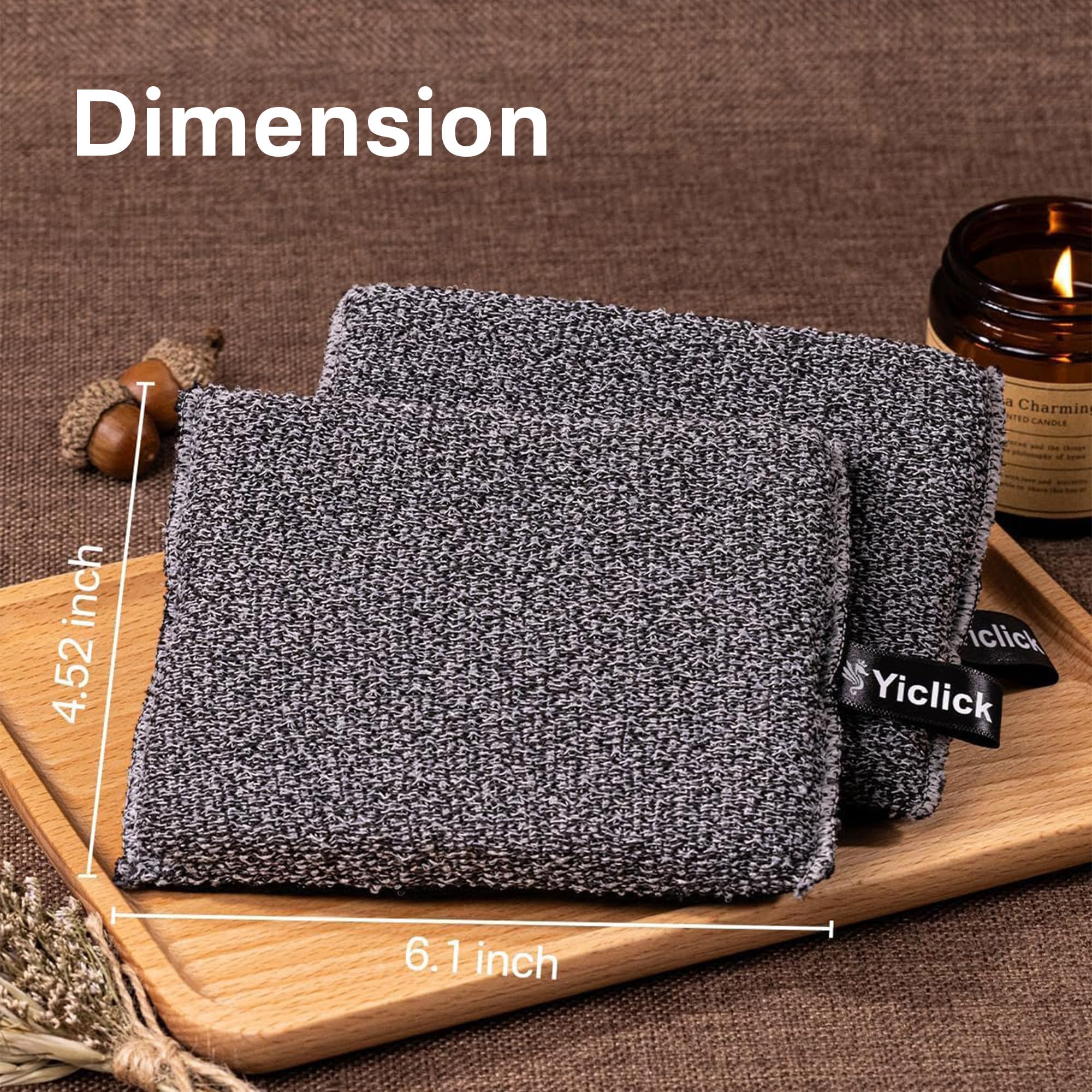 Yiclick exfoliating scrubber gift-ready, ideal for self-care gifts.