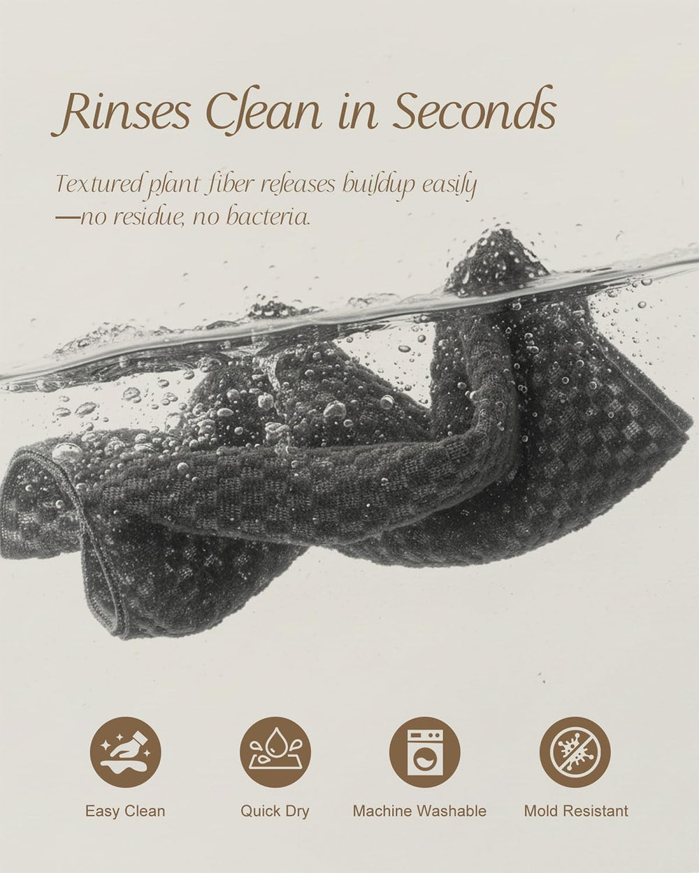 Experiencia spa en casa con la toalla exfoliante Yiclick.