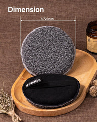 Yiclick shower loofah textured side for deeper exfoliation