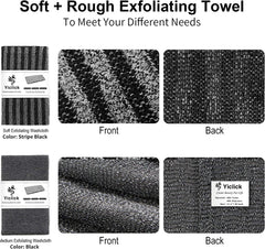 Textura rugosa de Yiclick para exfoliar y despertar la piel.