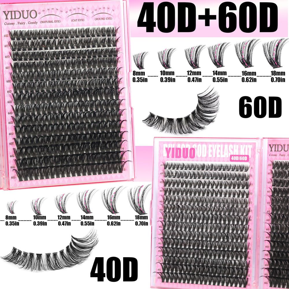 YIDUO Headband and Wristband keep hair away during application.