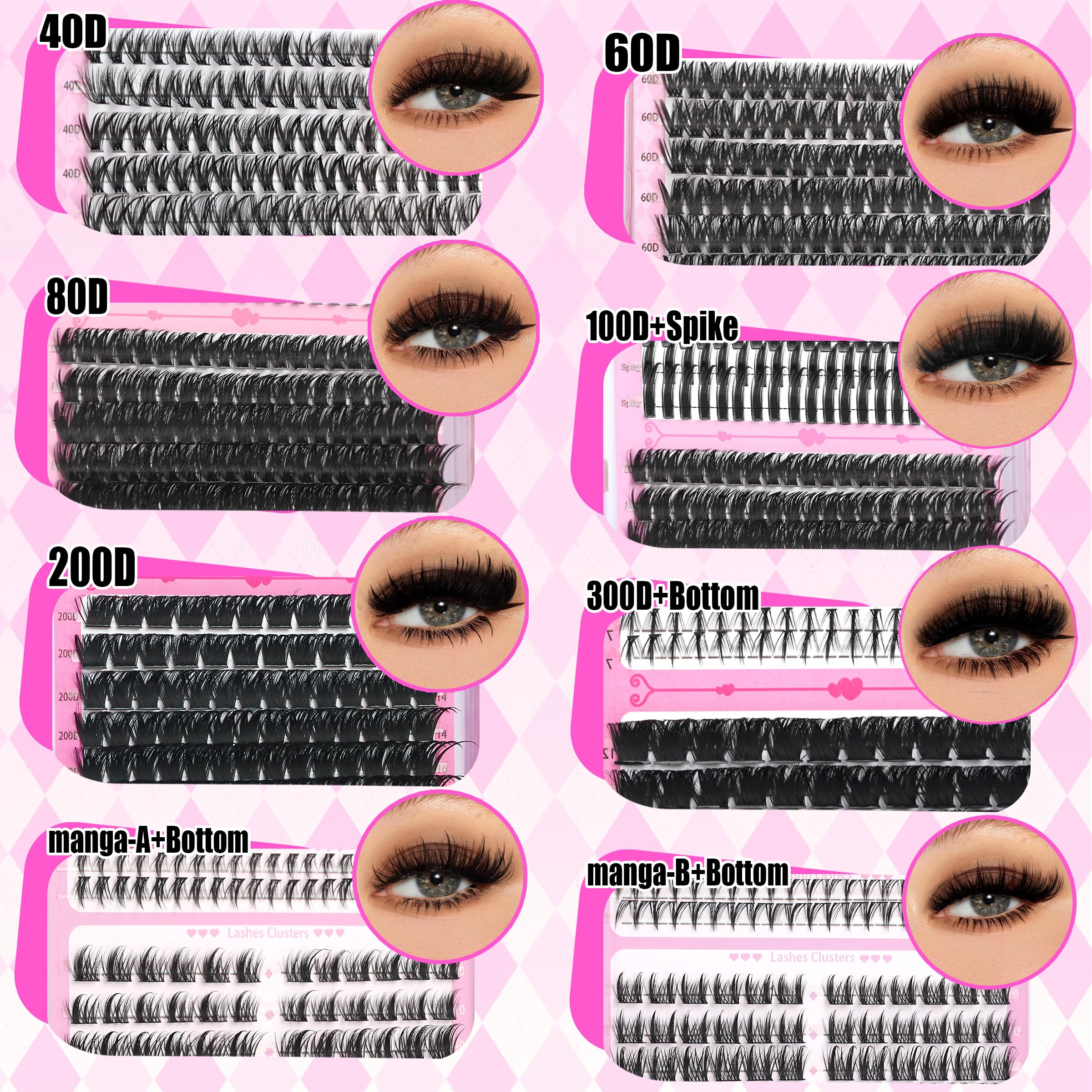 YIDUO Lash Bond and Seal ensures secure cluster wear.