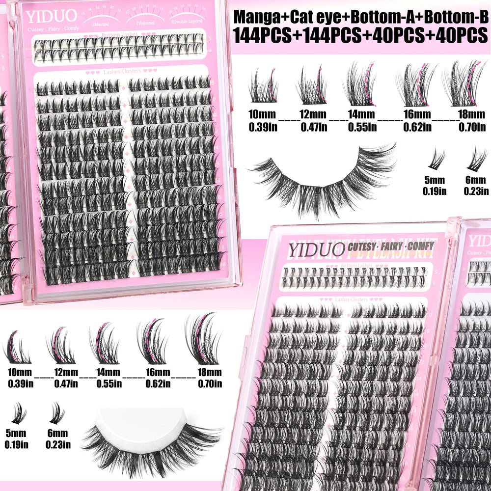 YIDUO Eyelash Curler provides lift and curl before application.