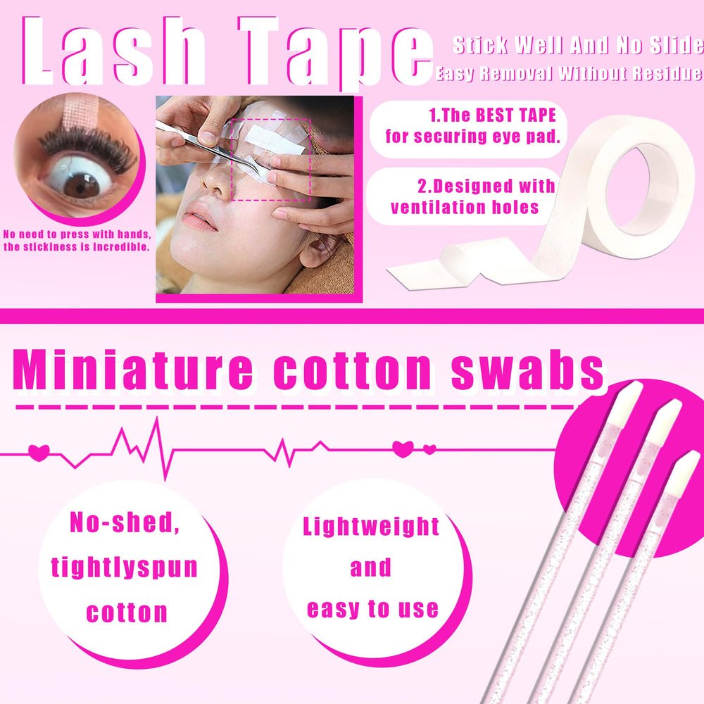 YIDUO lash remover bottle designed for gentle removal