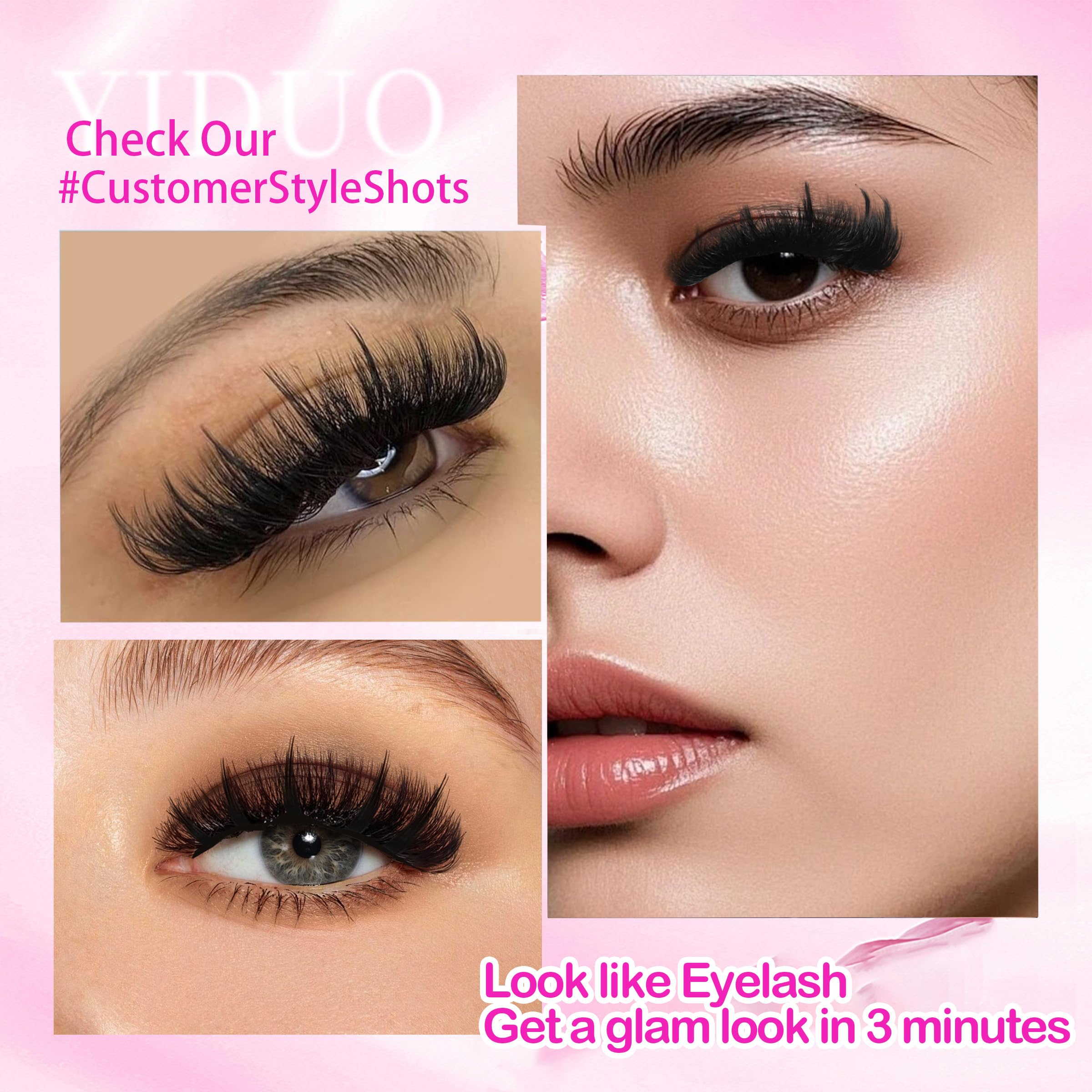 YIDUO lash remover helps gentle cleanup after wear