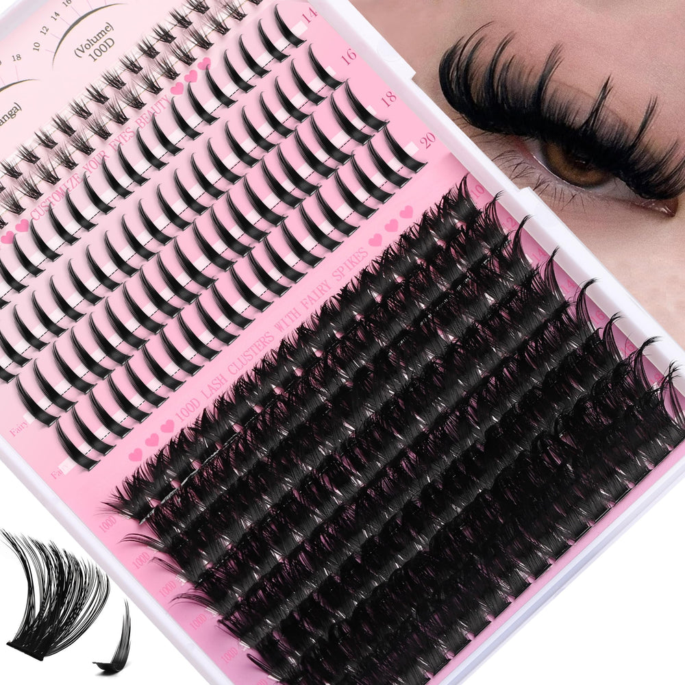YIDUO lash tweezers enable precise cluster placement