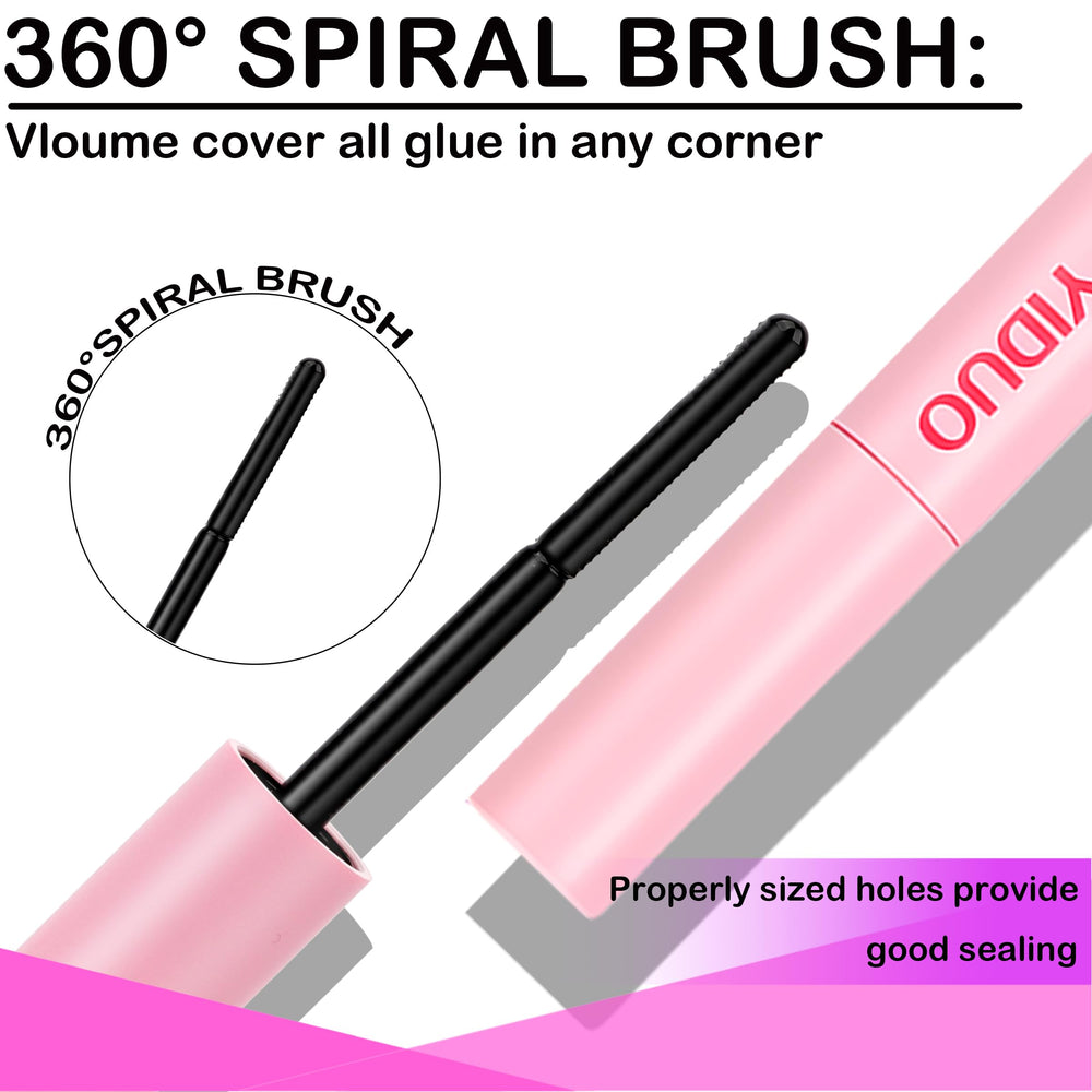 YIDUO Lash brushes for smooth, hygienic styling.