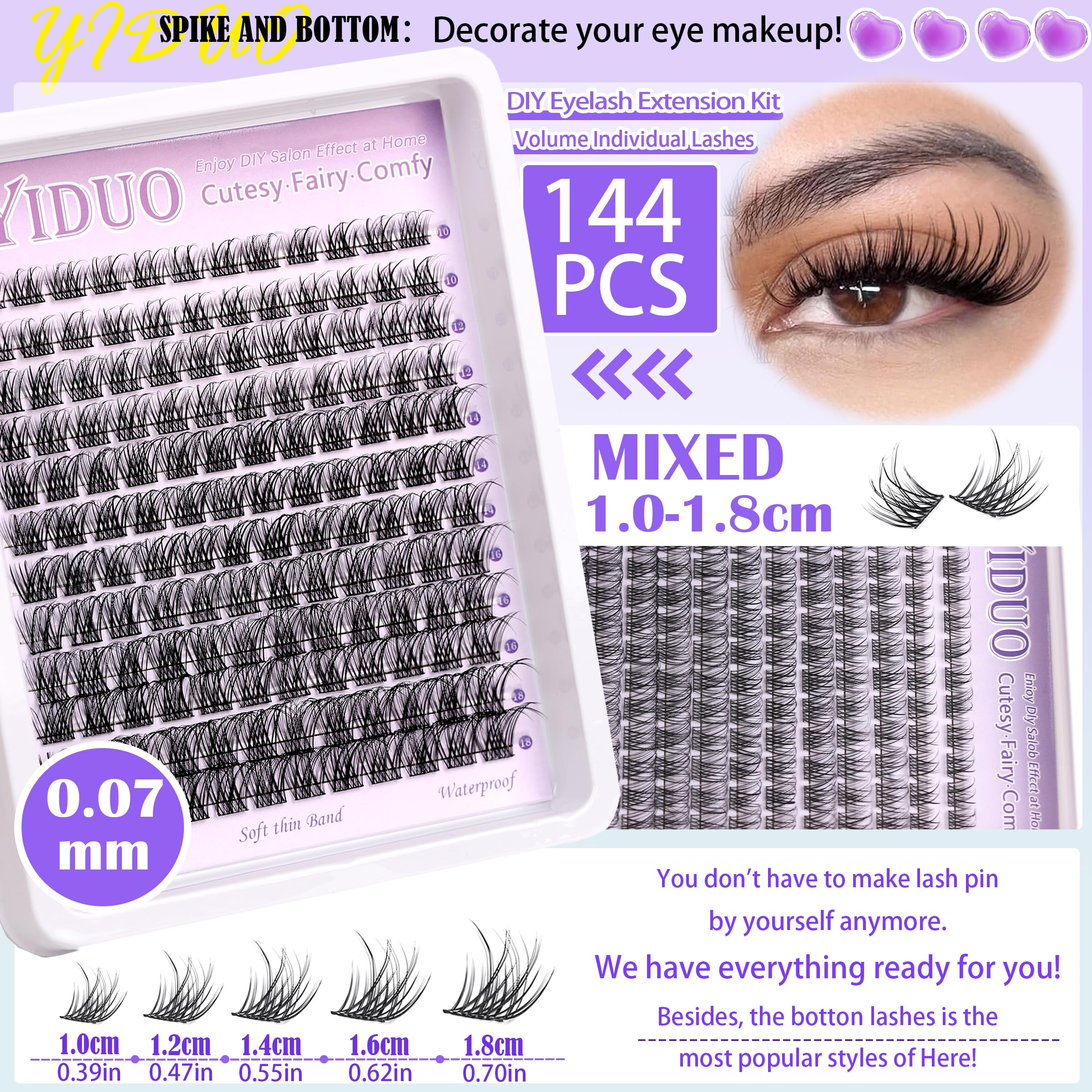YIDUO Precision tweezers for accurate cluster placement