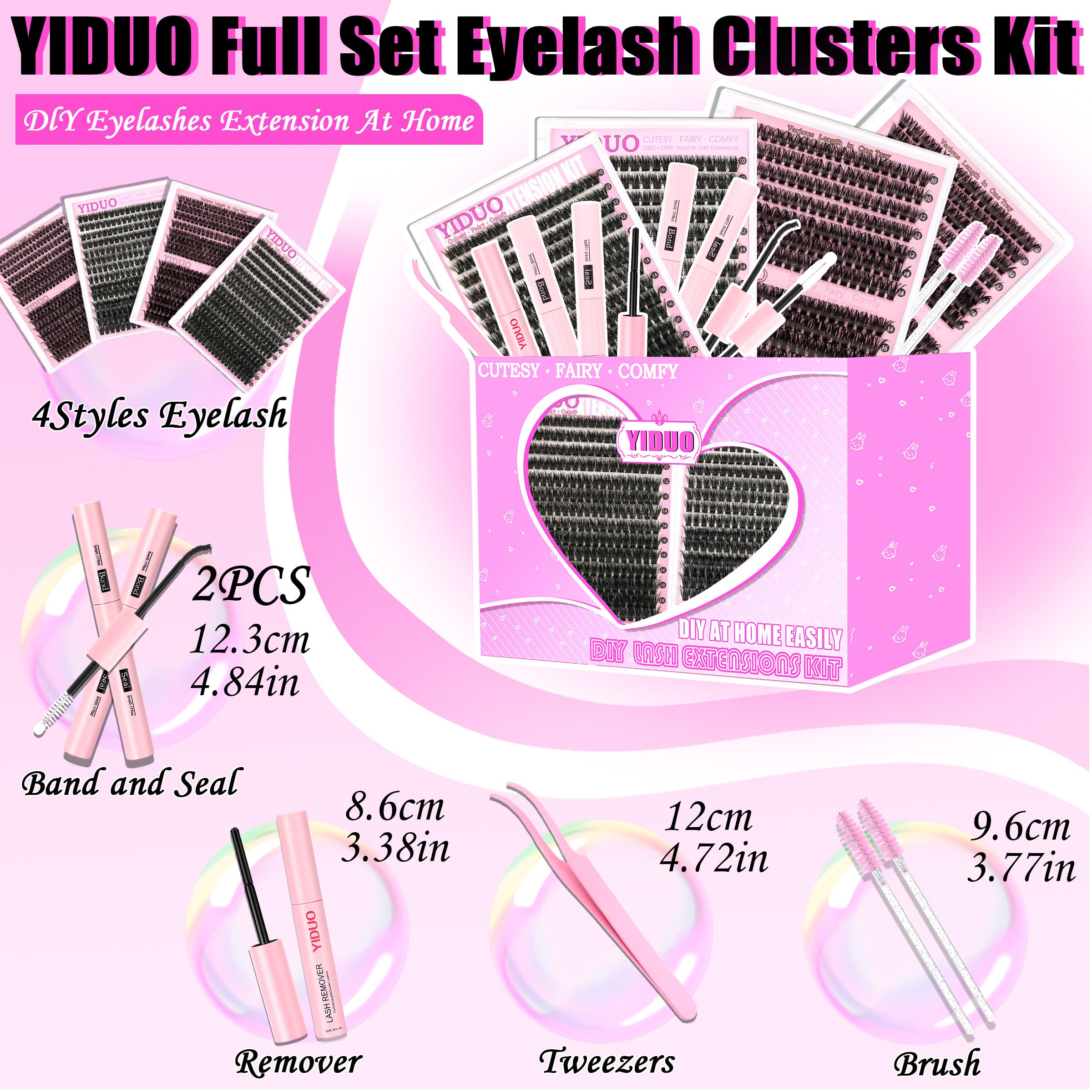 YIDUO Classic Kit Case—neat storage keeps clusters organized.