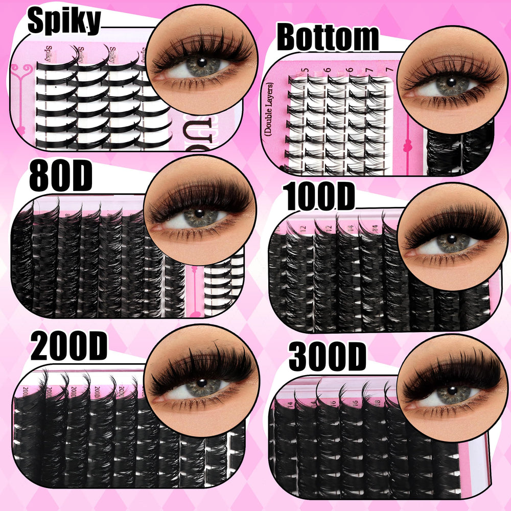 YIDUO Bond and Seal provides secure wear for long-lasting lash clusters