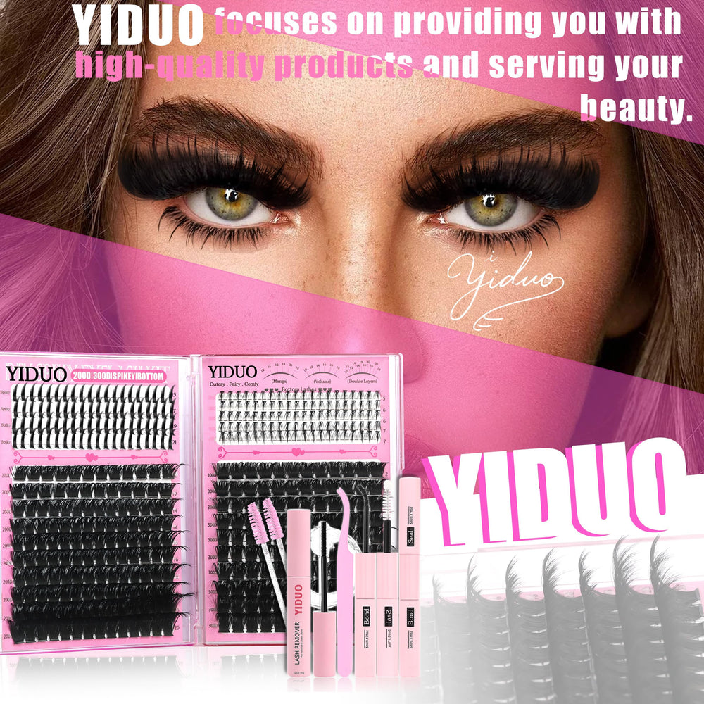 YIDUO eyebrow brush included for grooming and finishing touches