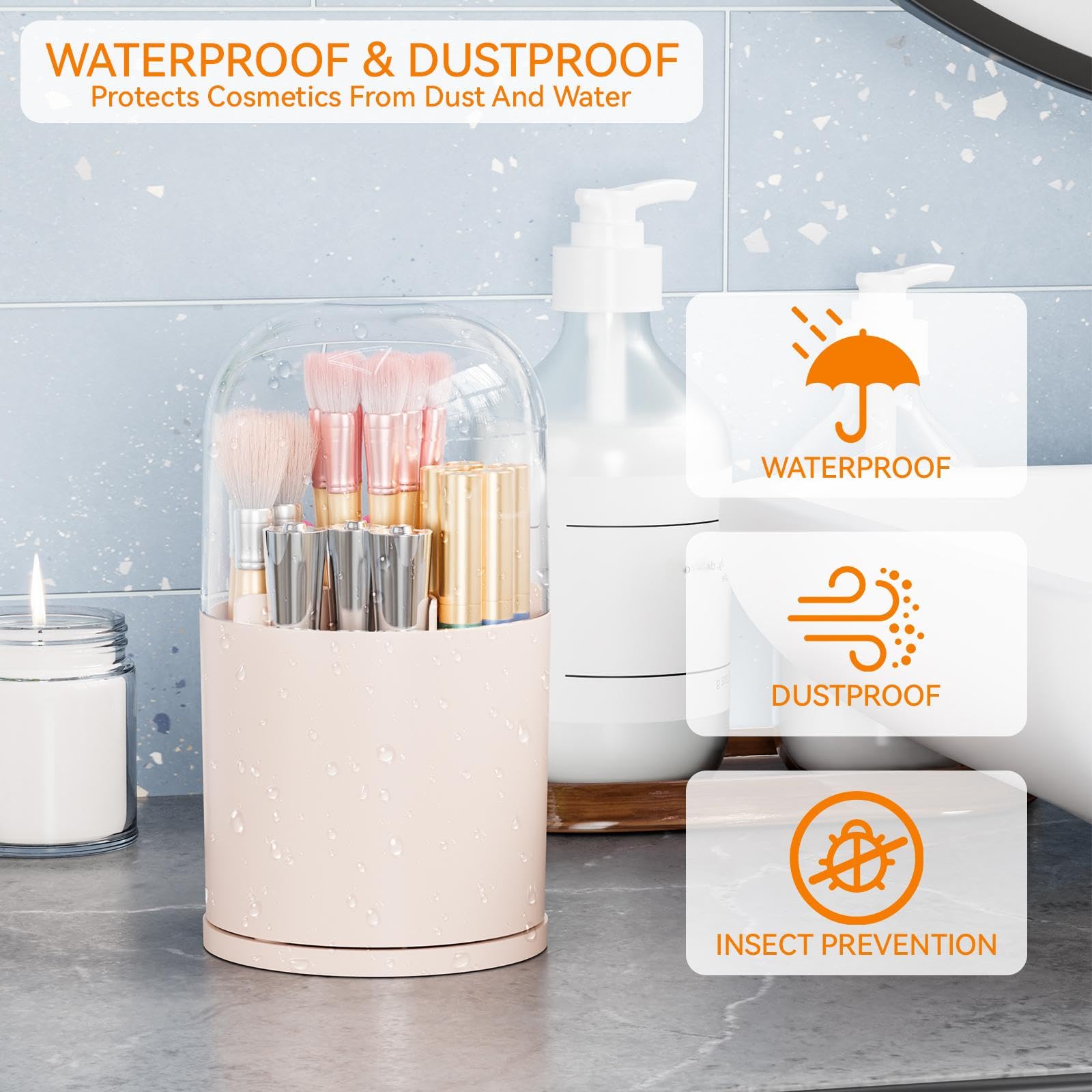 Yieach durable acrylic material ensures long-lasting use
