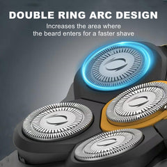 Yieyosd travel-size heads ideal for on-the-go grooming