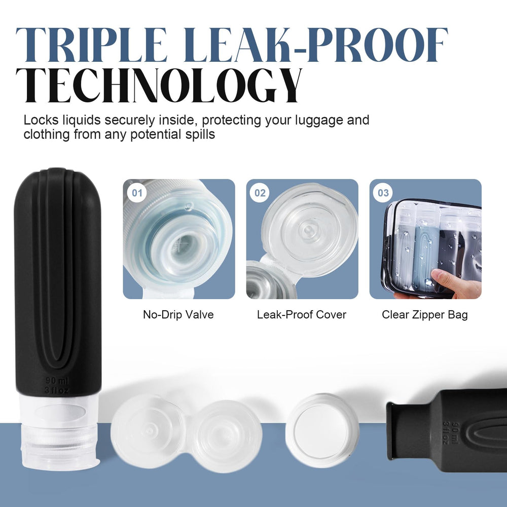 Wide-opening fill for thick creams and lotions.