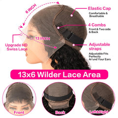 YIJUNDEMA pre-plucked baby hairline offers a ready-to-wear natural look