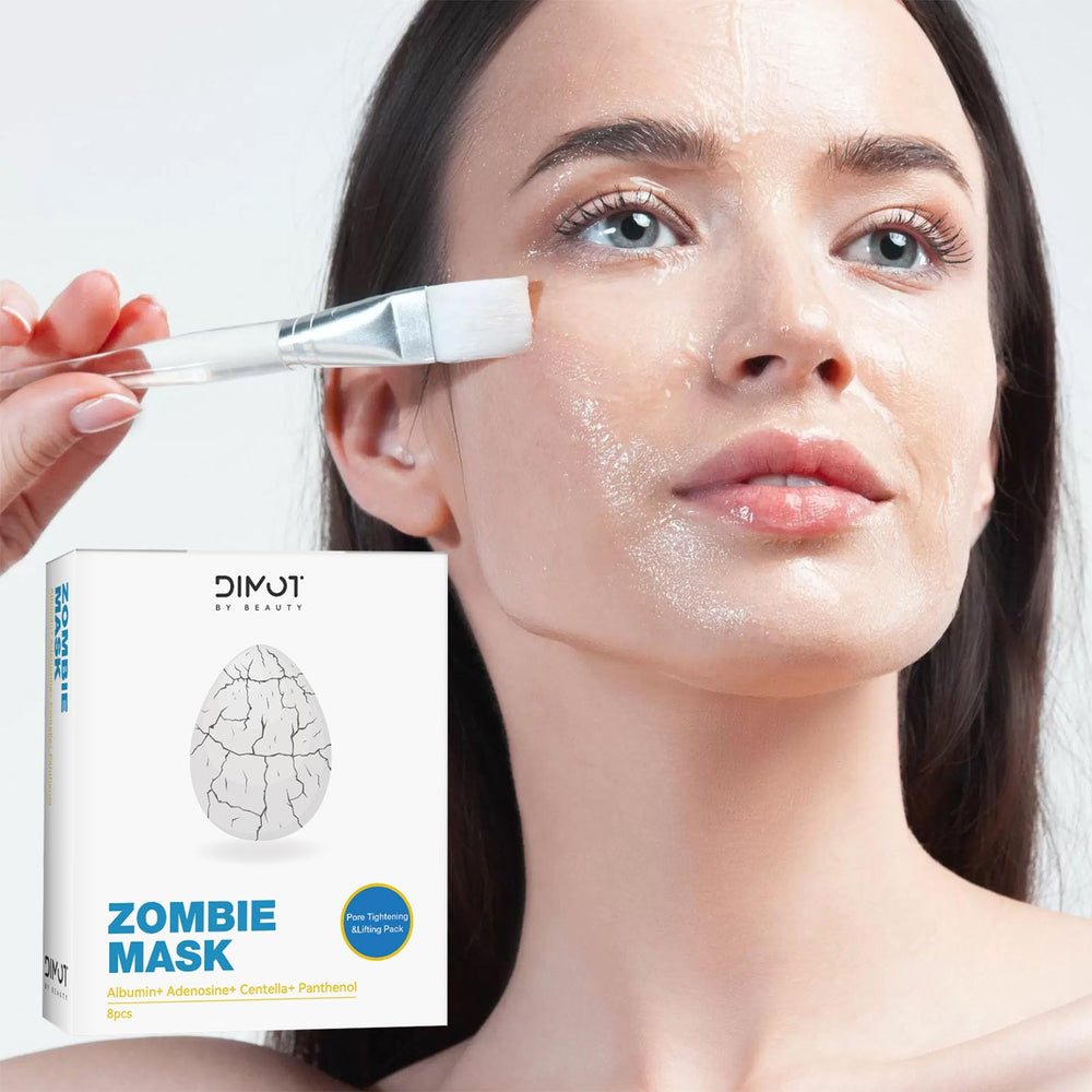 YIKESHU mascara zombi para aplicacion facil y rapida.