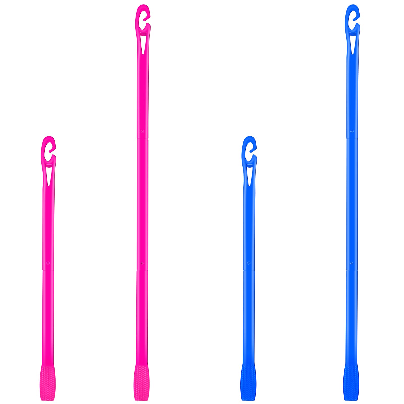 Yilloog blue 13.8-inch heatless curl hook for seamless styling