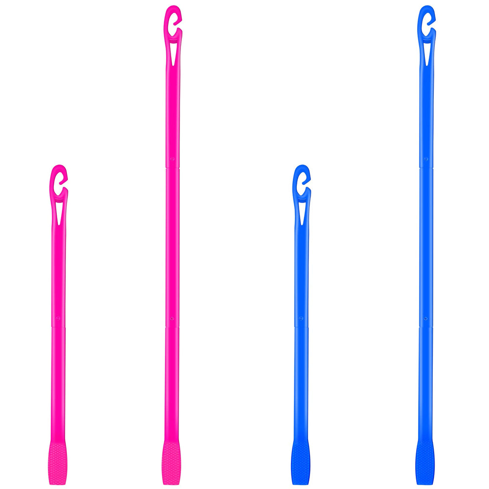 Yilloog blue 13.8-inch heatless curl hook for seamless styling