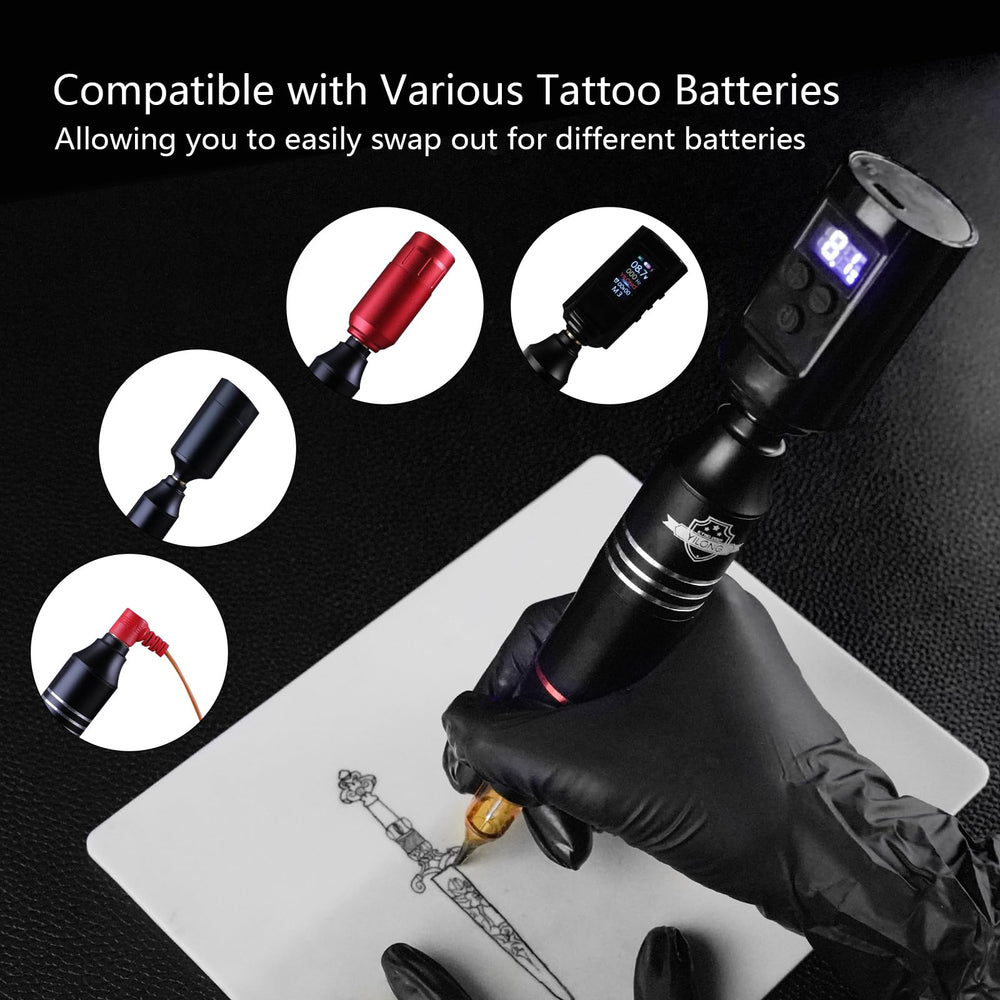 YILONG 1200mAh battery power supply enables wireless use anywhere