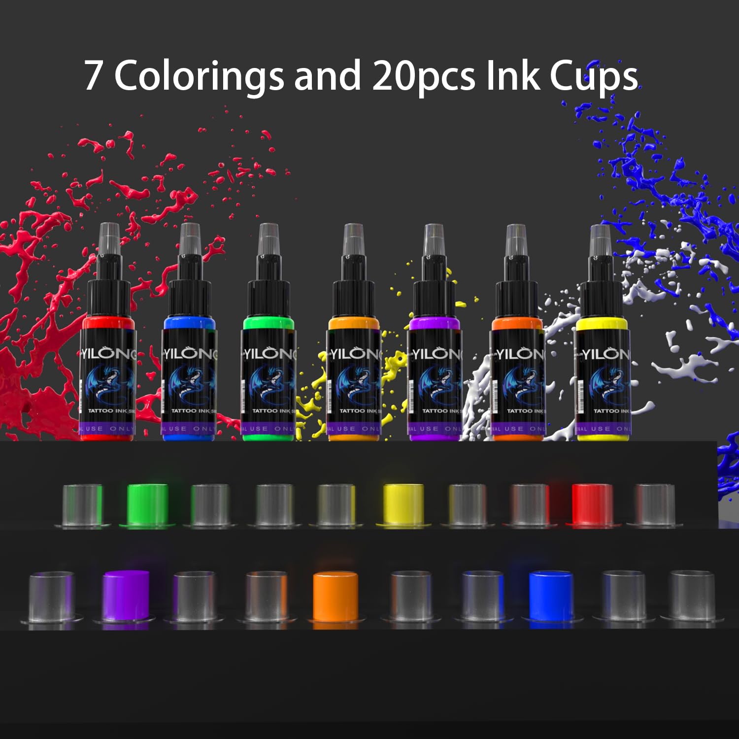 YILONG transfer papers and ink cups bundle supports clean transfers