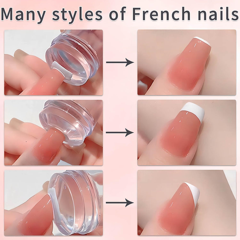 Yiluldeng French Tip Stamp for manicure at home