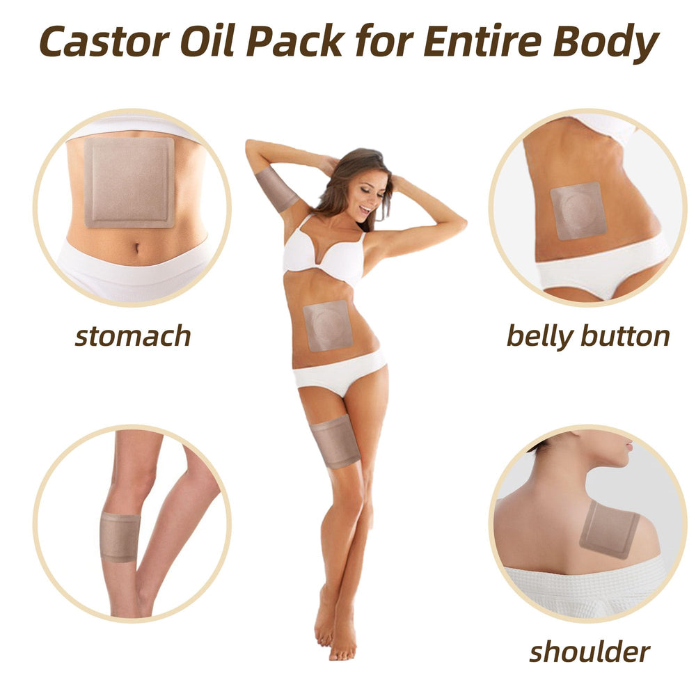 YILUXUN 16oz organic castor oil in glass bottle is hexane-free and cold-pressed.