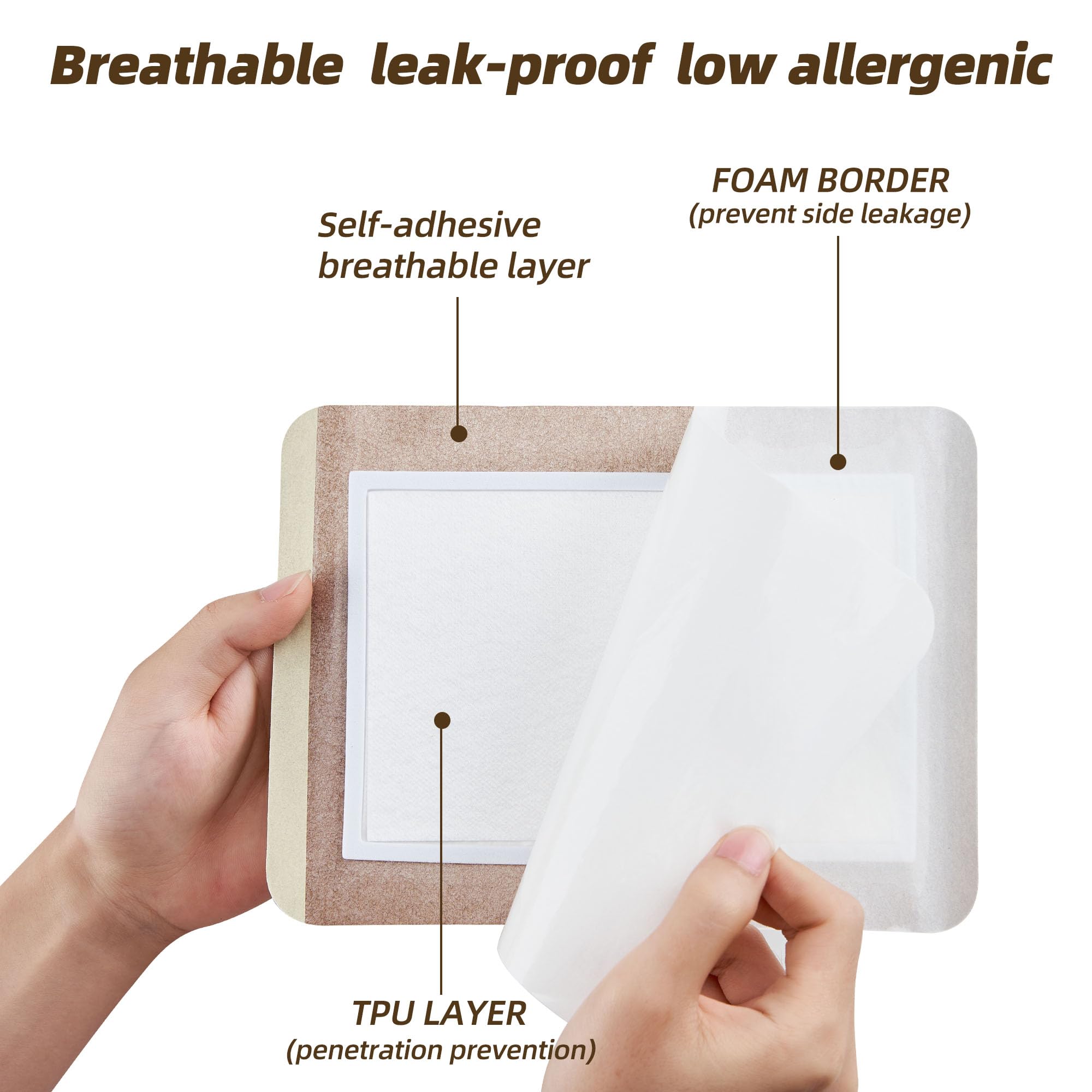 YILUXUN skin-friendly cotton flannel wrap enhancing absorption during use.