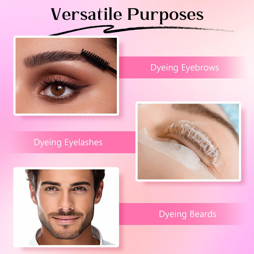 YIMEIR brow color results deliver salon-at-home depth.