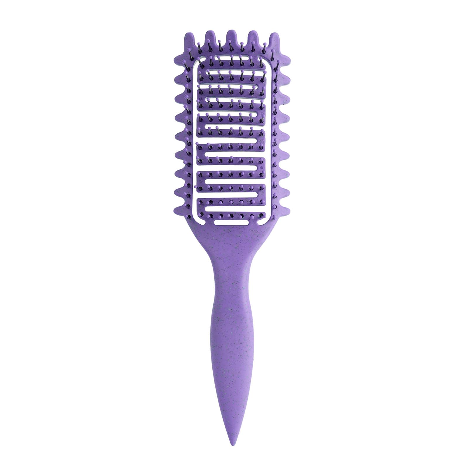 Yingbtr curl brush with ergonomic handle for smooth detangling and shaping