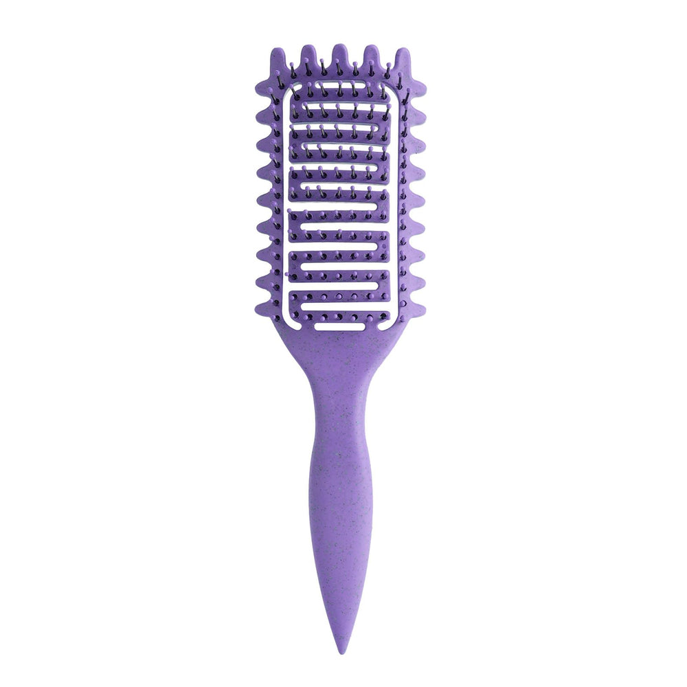 Yingbtr curl brush with ergonomic handle for smooth detangling and shaping