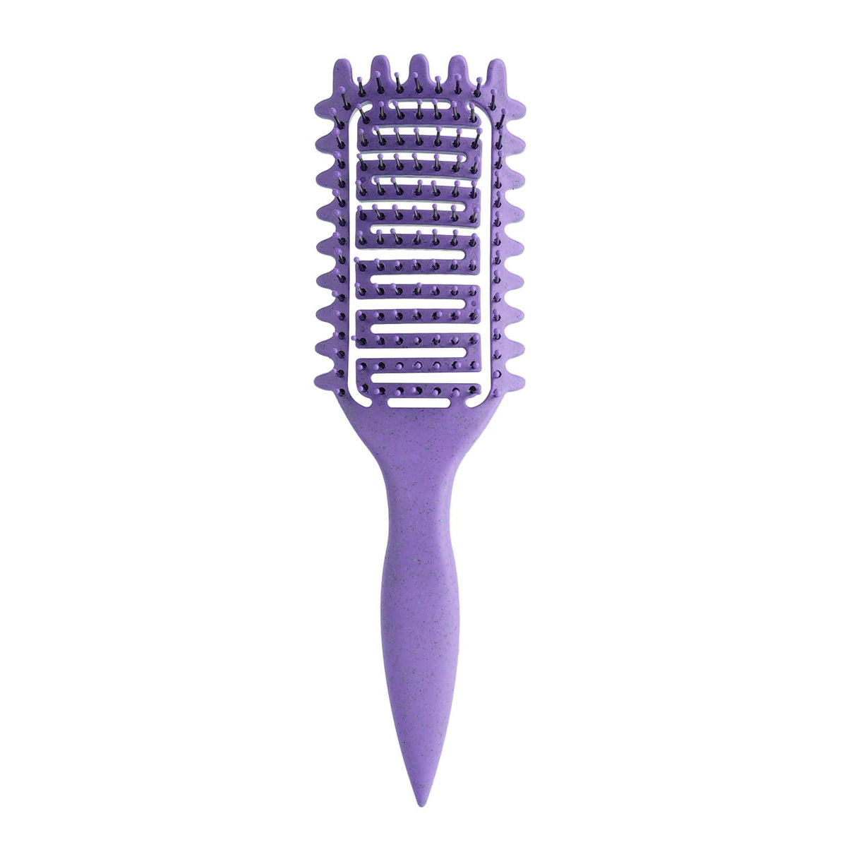 Yingbtr curl brush with ergonomic handle for smooth detangling and shaping