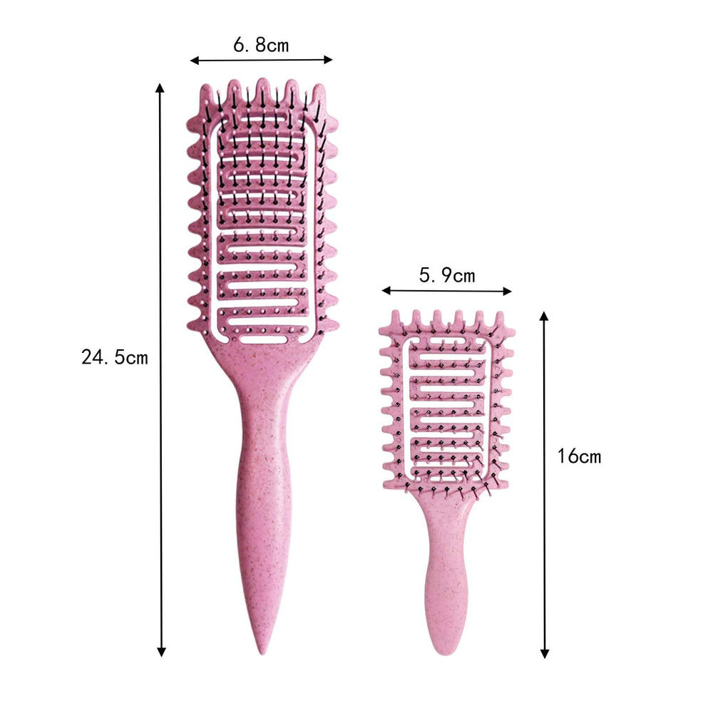 Yingbtr curl brush suitable for all hair types and textures.