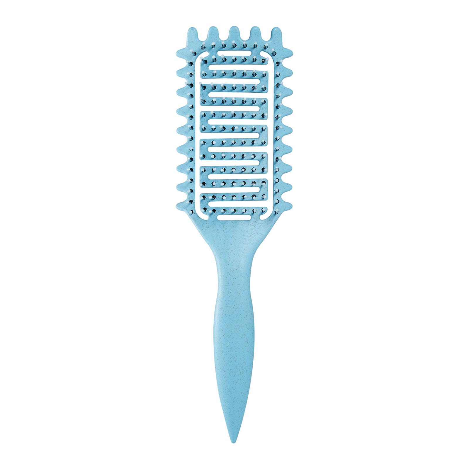Yingbtr curl-defining brush with ergonomic handle for easy detangling and shaping.