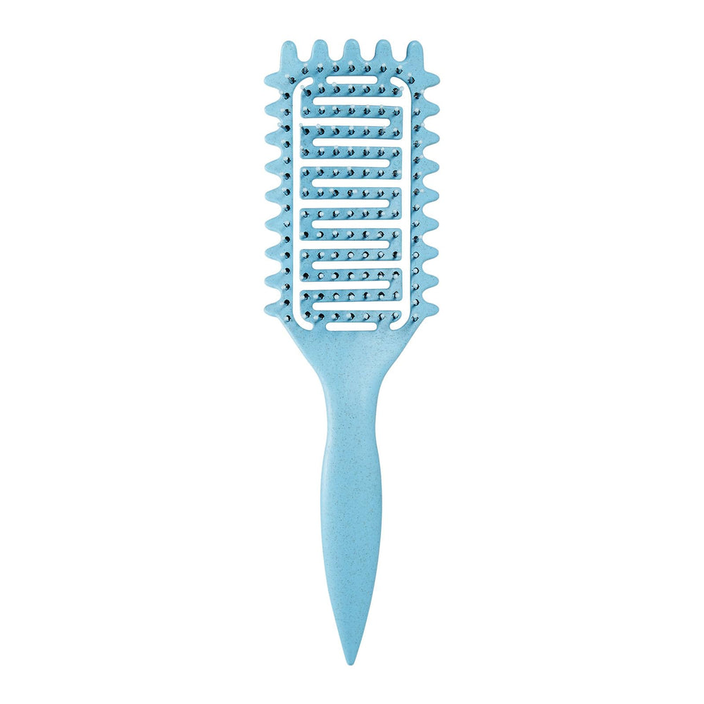 Yingbtr curl-defining brush with ergonomic handle for easy detangling and shaping.