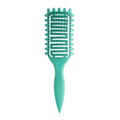 Yingbtr Curl Defining Brush ergonomic handle close-up for precise shaping and comfort.
