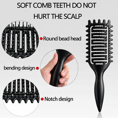 Yingbtr vented hair brush in lightweight ABS for gentle detangling.